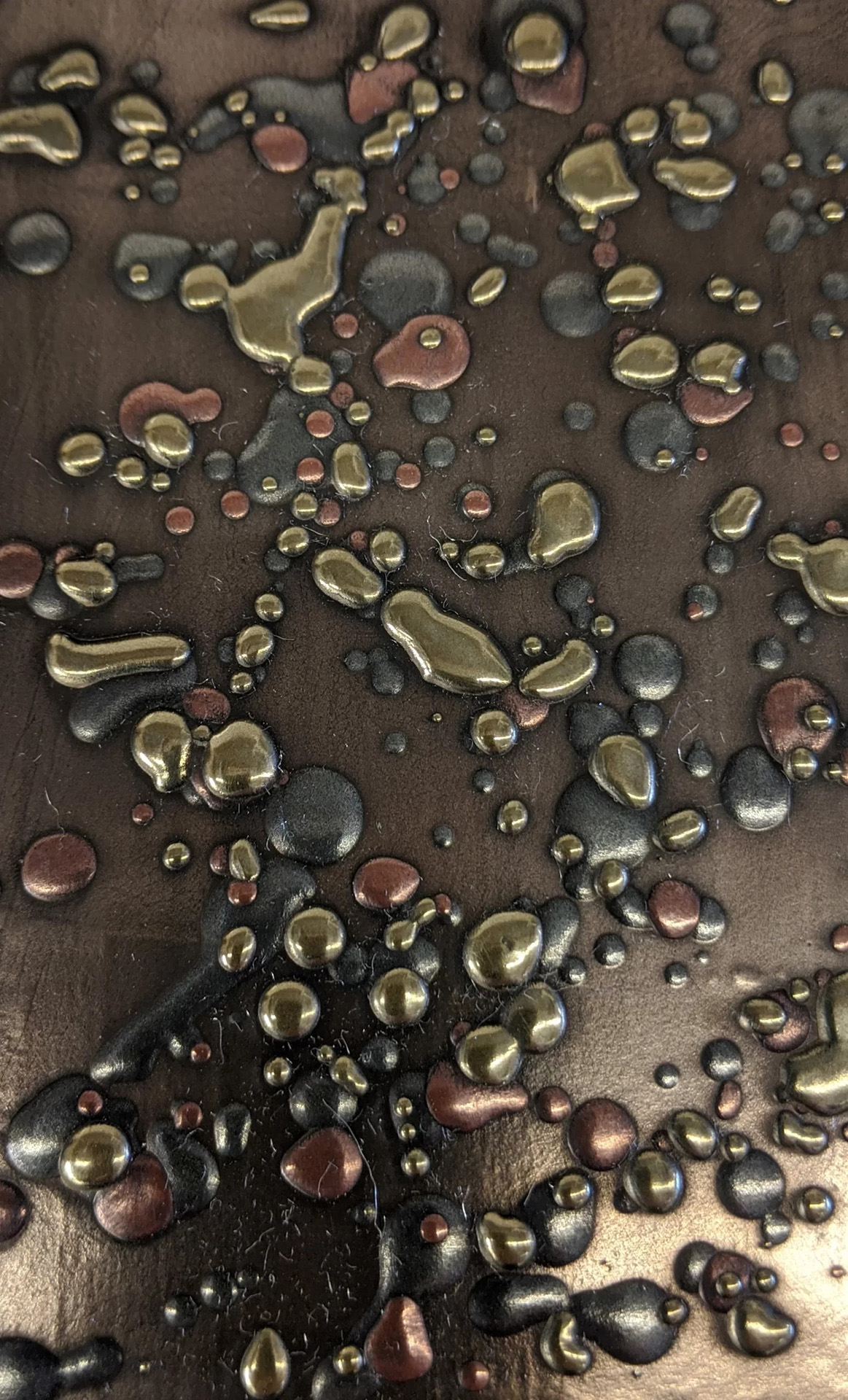 Texture study, finish created by Bespoke Finish - Bespoke Finish - Affordable Textured Finish Options